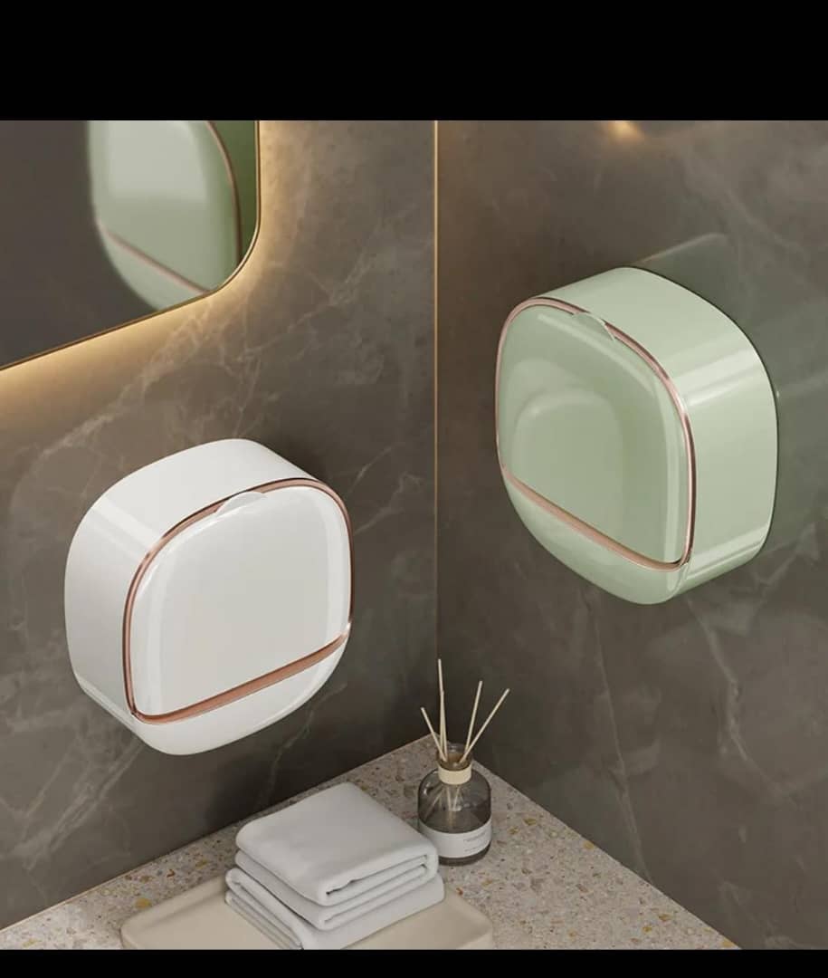 Porte-savon mural en plastique luxe léger